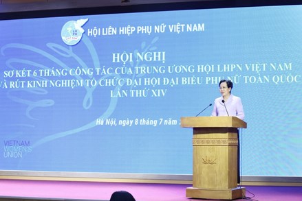 Trung ương Hội LHPN Việt Nam tổ chức Hội nghị sơ kết công tác 6 tháng đầu năm 2026 