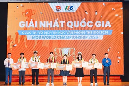 Lễ tổng kết và trao giải quốc gia Cuộc thi Vô địch tin học văn phòng thế giới 2026