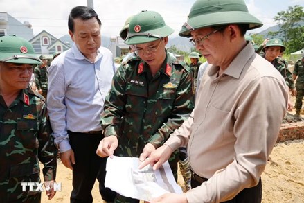 Phấn đấu hoàn thành xây nhà cho người dân vùng lũ Mường Than trước ngày 30/8