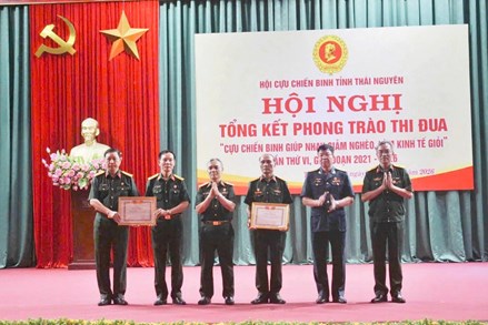 Thái Nguyên: Hội Cựu chiến binh Việt Nam tỉnh tổng kết phong trào giúp nhau giảm nghèo, làm kinh tế giỏi