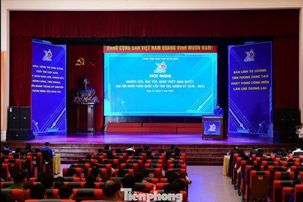 Trung ương Đoàn tổ chức Hội nghị nghiên cứu, học tập, quán triệt Nghị quyết Đại hội Đoàn toàn quốc lần thứ XIII