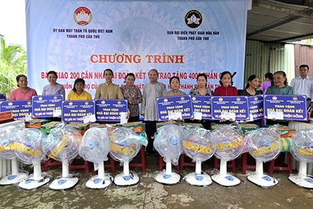 Cần Thơ: Gắn kết Mặt trận với nhân dân