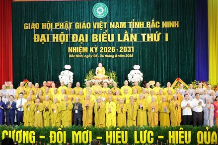Đại hội đại biểu Phật giáo tỉnh Bắc Ninh lần thứ I, nhiệm kỳ 2026 - 2031