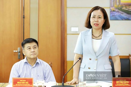 Phó Chủ tịch Trung ương Hội Nông dân Việt Nam dự sinh hoạt Chi bộ 1 Đảng bộ Báo Nông thôn Ngày nay