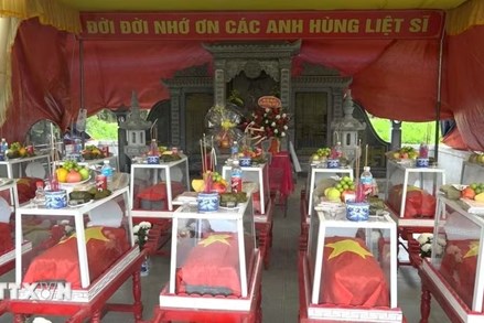 Quảng Trị: Quy tập 13 hài cốt liệt sỹ thuộc Trung đoàn 88, Sư đoàn 308