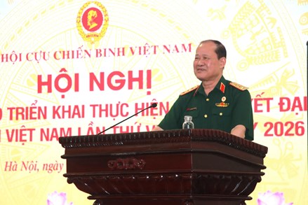 Bế mạc Hội nghị tập huấn cán bộ chủ chốt sau Đại hội Cựu chiến binh Việt Nam lần thứ VIII