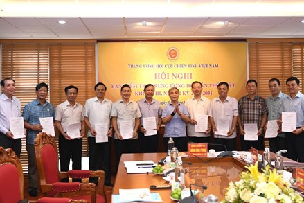 Hội nghị Ban Kiểm tra Trung ương Hội Cựu chiến binh Việt Nam lần thứ Nhất, khoá VIII