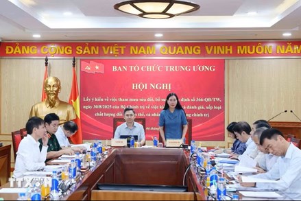Đổi mới công tác kiểm điểm, đánh giá chất lượng tập thể, cá nhân trong hệ thống chính trị