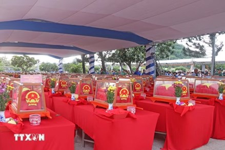 Đội K93 quy tập được 11 bộ hài cốt liệt sỹ trên địa bàn An Giang