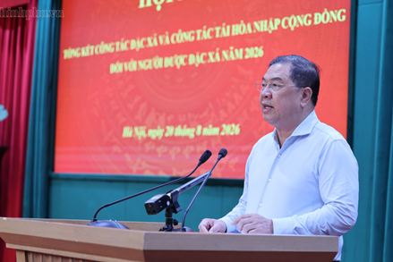 Phó Thủ tướng Thường trực Phạm Gia Túc: Công tác đặc xá phải gắn chặt với tái hòa nhập cộng đồng