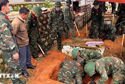 Xác minh thông tin, khoanh vùng địa điểm tìm kiếm, quy tập hài cốt liệt sỹ
