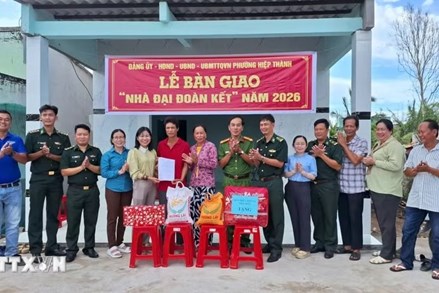Cà Mau: Những mái ấm - món quà ý nghĩa mừng Tết Độc lập