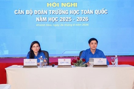 Hội nghị Cán bộ Đoàn trường học toàn quốc năm học 2025 - 2026