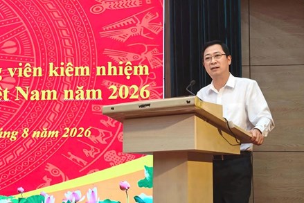 Bồi dưỡng đội ngũ giảng viên kiêm nhiệm, đáp ứng yêu cầu công tác Mặt trận trong giai đoạn mới