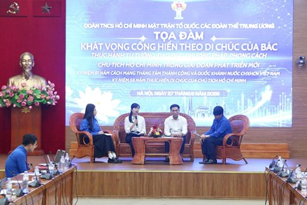 Khơi dậy khát vọng cống hiến, thực hành theo Di chúc của Bác