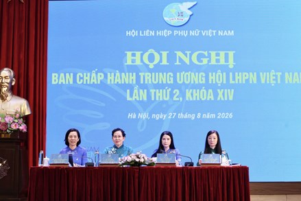 Hội nghị lần thứ hai Ban Chấp hành Trung ương Hội LHPN Việt Nam khóa XIV, nhiệm kỳ 2026-2031