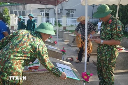 Thanh Hóa hoàn thành lấy mẫu hài cốt liệt sỹ chưa xác định được danh tính