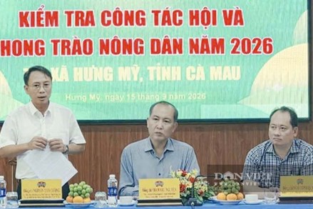 Trung ương Hội Nông dân Việt Nam kiểm tra công tác Hội và phong trào nông dân năm 2026 tại Cà Mau