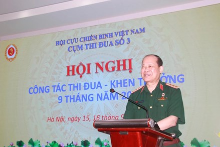 Hội CCB Việt Nam tổ chức Hội nghị công tác thi đua, khen thưởng Cụm thi đua số 3 năm 2026