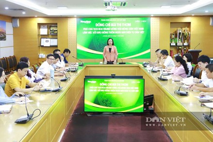 Trung ương Hội Nông dân Việt Nam làm việc với Báo Nông thôn Ngày nay/điện tử Dân Việt