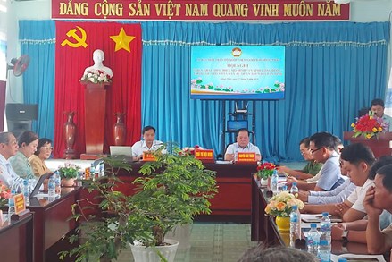 Mặt trận Đồng Tháp triển khai mô hình An sinh cộng đồng từ cơ sở