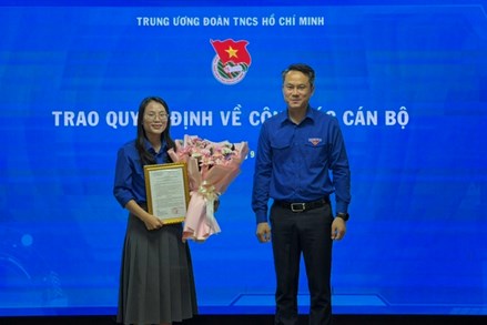 Ban Bí thư Trung ương Đoàn công bố quyết định về công tác cán bộ