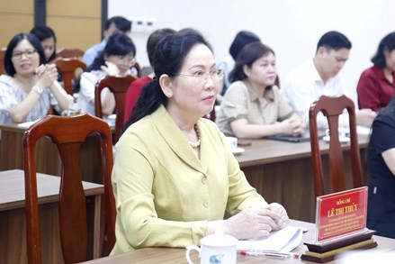 Đảng ủy Trung ương Hội LHPN Việt Nam tập huấn nghiệp vụ công tác Đảng