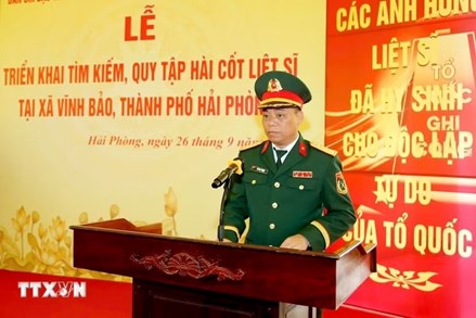 Hải Phòng: Tìm kiếm, quy tập hài cốt liệt sỹ tại khu vực Mả Chìa