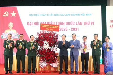 Đại hội đại biểu toàn quốc Hội Nạn nhân chất độc da cam/dioxin Việt Nam lần thứ VI, nhiệm kỳ 2026-2031