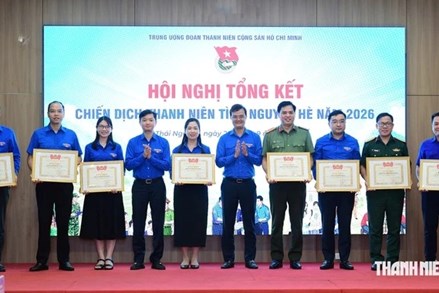 Hội nghị tổng kết Chiến dịch Thanh niên tình nguyện hè 2026