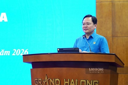 Khai mạc Hội nghị lần thứ 3 Ban Chấp hành Tổng LĐLĐ Việt Nam khóa XIV