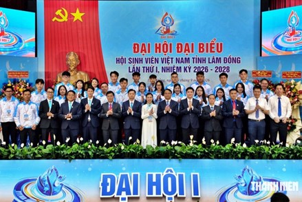 Bí thư Trung ương Đoàn dự Đại hội đại biểu Hội Sinh viên Việt Nam tỉnh Lâm Đồng lần thứ I, nhiệm kỳ 2026 - 2028