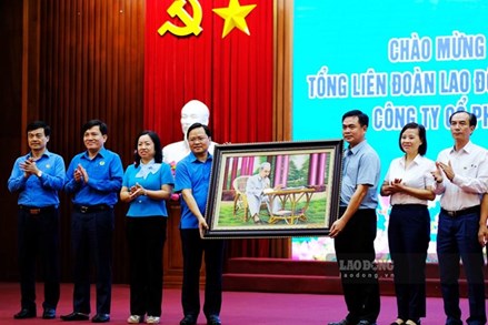 Tổng LĐLĐ Việt Nam thăm, làm việc tại Công ty CP Than Đèo Nai - Cọc Sáu - TKV