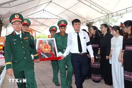 Quảng Ngãi: Đưa các liệt sỹ trở về quê hương sau nhiều năm nằm lại chiến trường