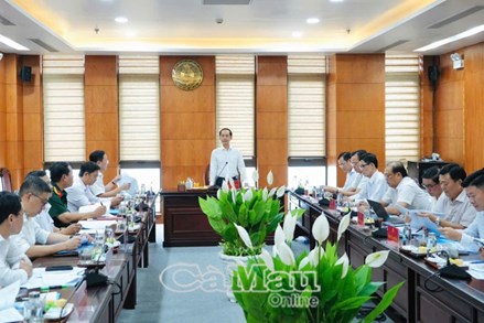 Cà Mau: Chủ tịch Ủy ban MTTQ Việt Nam tỉnh làm việc với Tổ giám sát số 6 về đẩy nhanh giải ngân đầu tư công