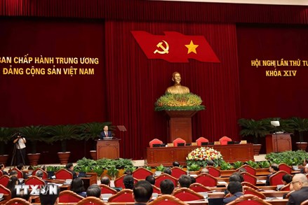 Bế mạc Hội nghị Trung ương lần thứ Tư Ban Chấp hành Trung ương Đảng khóa XIV