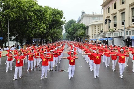 Phát động Phong trào “Mỗi người dân lựa chọn ít nhất một môn thể thao phù hợp để tập luyện thường xuyên”