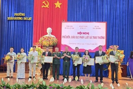 Hội Cựu chiến binh Việt Nam phổ biến, giáo dục pháp luật cho cán bộ, hội viên tại tỉnh Lâm Đồng 