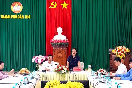 Cần Thơ: Ủy ban MTTQ Việt Nam thành phố trao đổi về công tác tổ chức Ngày Văn hóa Việt Nam gắn với Ngày hội Đại đoàn kết toàn dân tộc