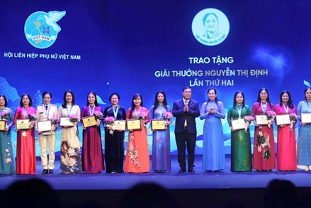 Trung ương Hội LHPN Việt Nam trao Giải thưởng Phụ nữ Việt Nam năm 2026, Giải thưởng Nguyễn Thị Định lần thứ hai