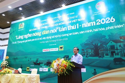 Trung ương Hội Nông dân Việt Nam tổ chức Diễn đàn lắng nghe nông dân nói lần thứ I, năm 2026