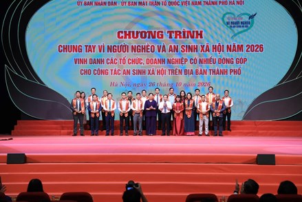 Hà Nội: Hơn 77 tỷ đồng đăng ký ủng hộ Quỹ “Vì người nghèo” và an sinh xã hội