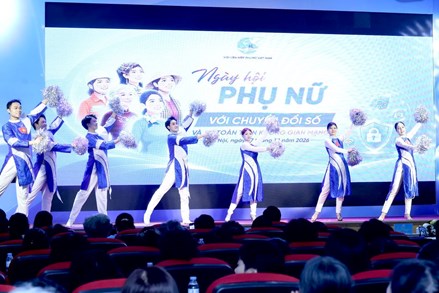 Ngày hội Phụ nữ với chuyển đổi số và an toàn trên không gian mạng
