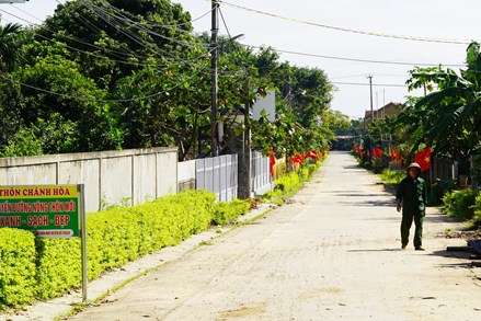 Xã Nam Trạch (tỉnh Quảng Trị): Tập trung nguồn lực xây dựng nông thôn mới