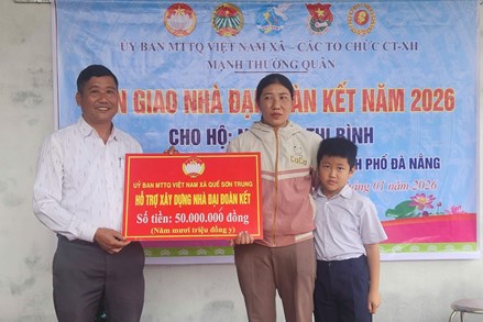 Xã Quế Sơn Trung, TP Đà Nẵng: Nỗ lực chăm lo người khó khăn