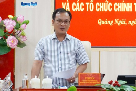 Quảng Ngãi: Giao ban Khối Mặt trận Tổ quốc và các tổ chức chính trị - xã hội quý I/2026