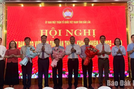 Hội nghị Ủy ban Mặt trận Tổ quốc Việt Nam tỉnh Đắk Lắk lần thứ 3