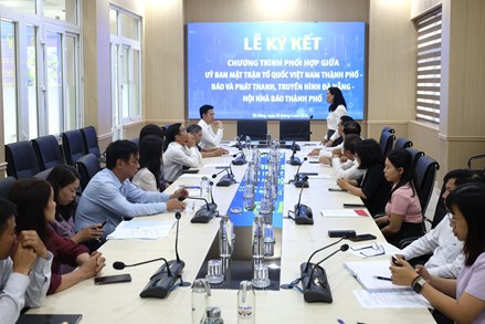 Báo và phát thanh, truyền hình Đà Nẵng ký kết phối hợp tăng cường công tác thông tin, tuyên truyền và nắm bắt dư luận xã hội