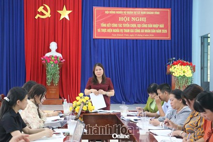 Khánh Hòa: Giám sát việc chi hỗ trợ người dân bị ảnh hưởng do mưa lũ năm 2025 tại xã Nam Khánh Vĩnh