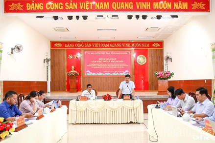 Khánh Hòa: Giám sát việc thực hiện chính sách giáo dục, y tế tại xã Khánh Sơn